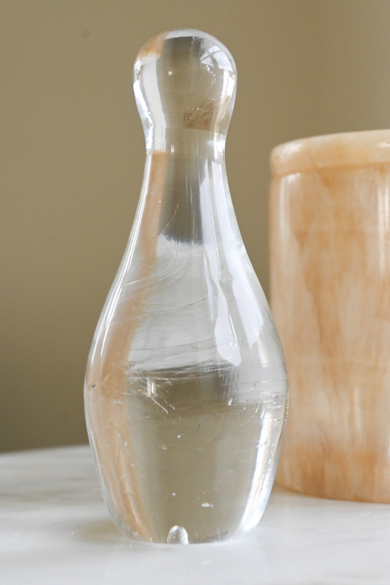 Bowlingkägla Glas