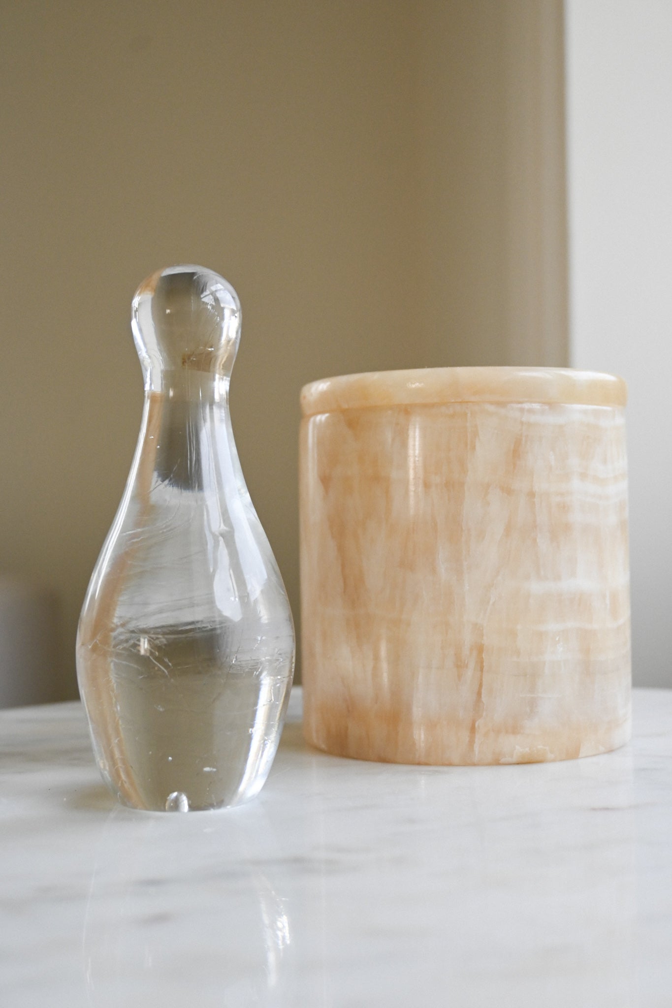 Bowlingkägla Glas