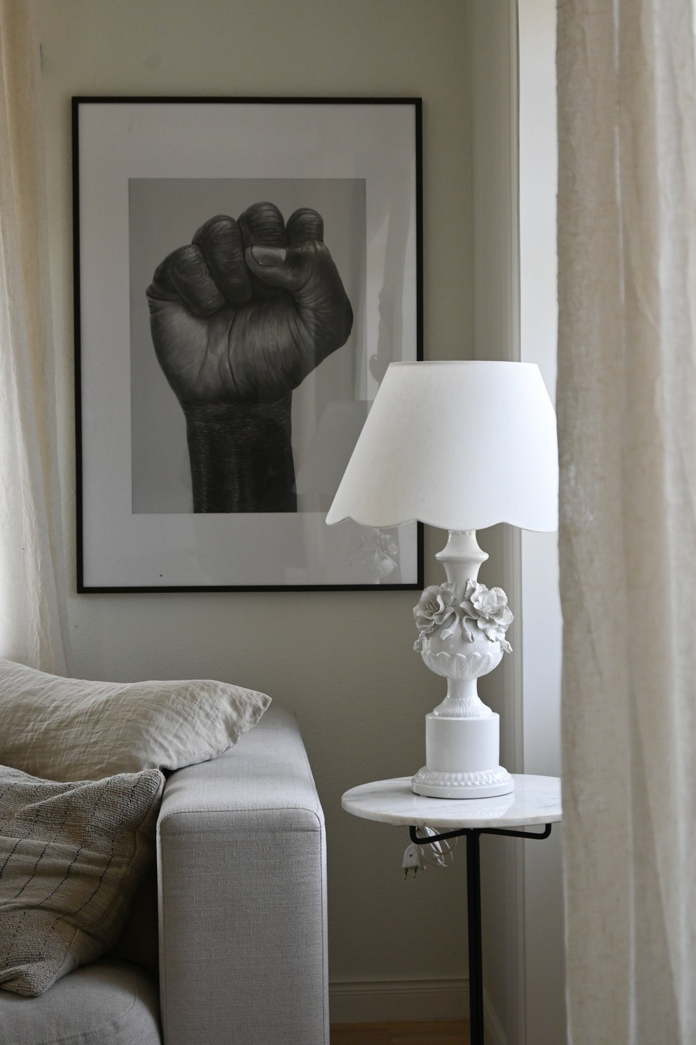 Bordslampa Italien
