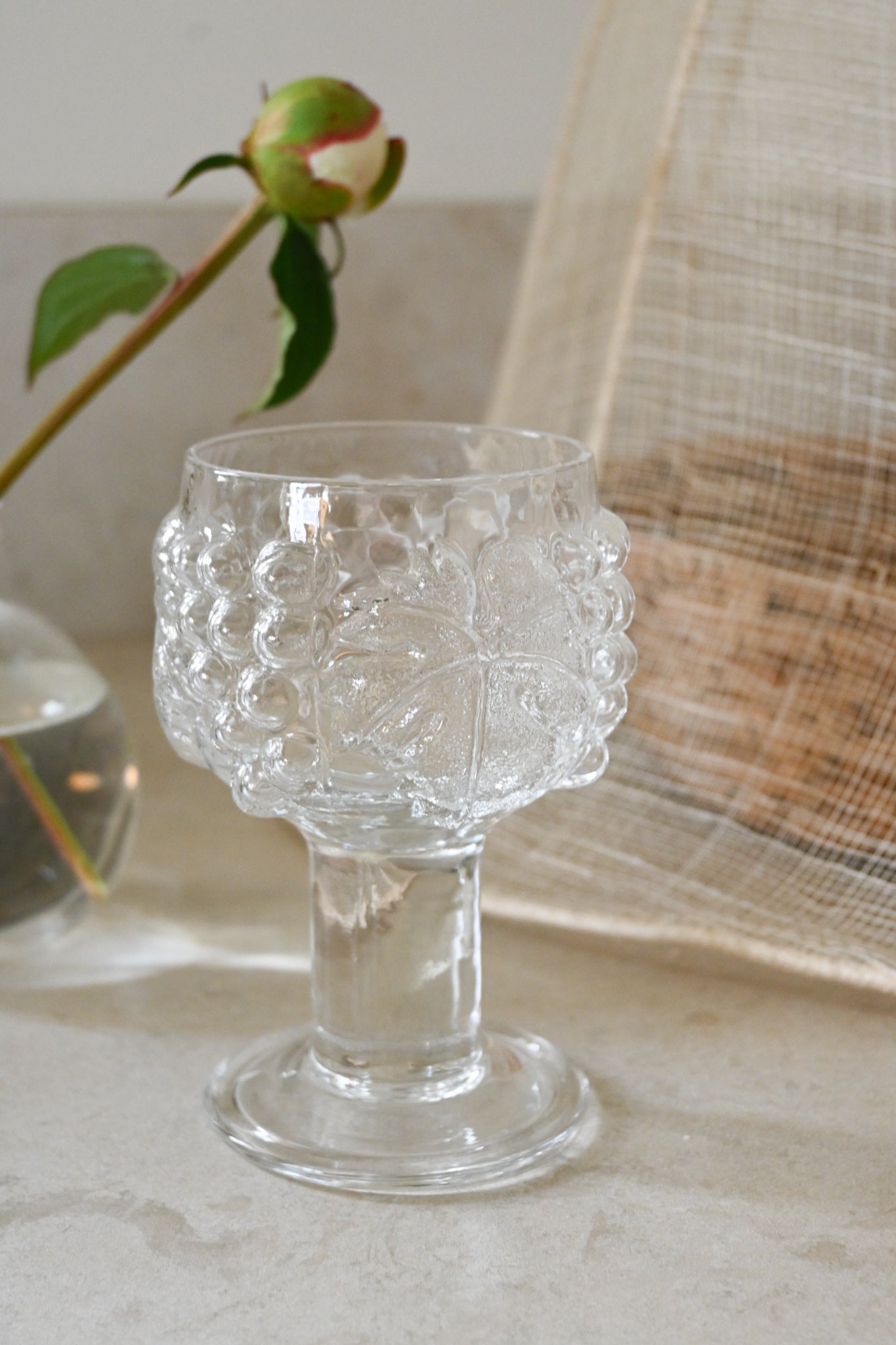 6 Vinglas Skruf Glasbruk "Provence"
