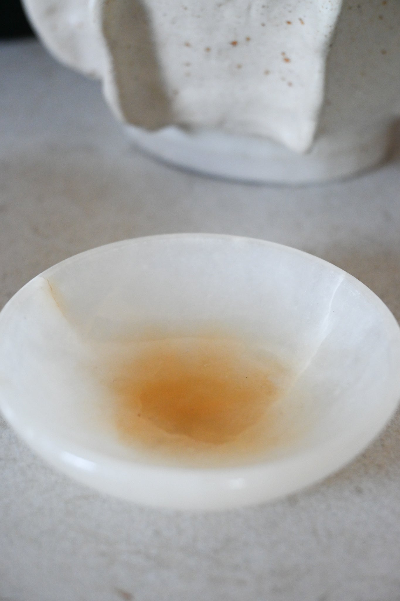 Skål Alabaster