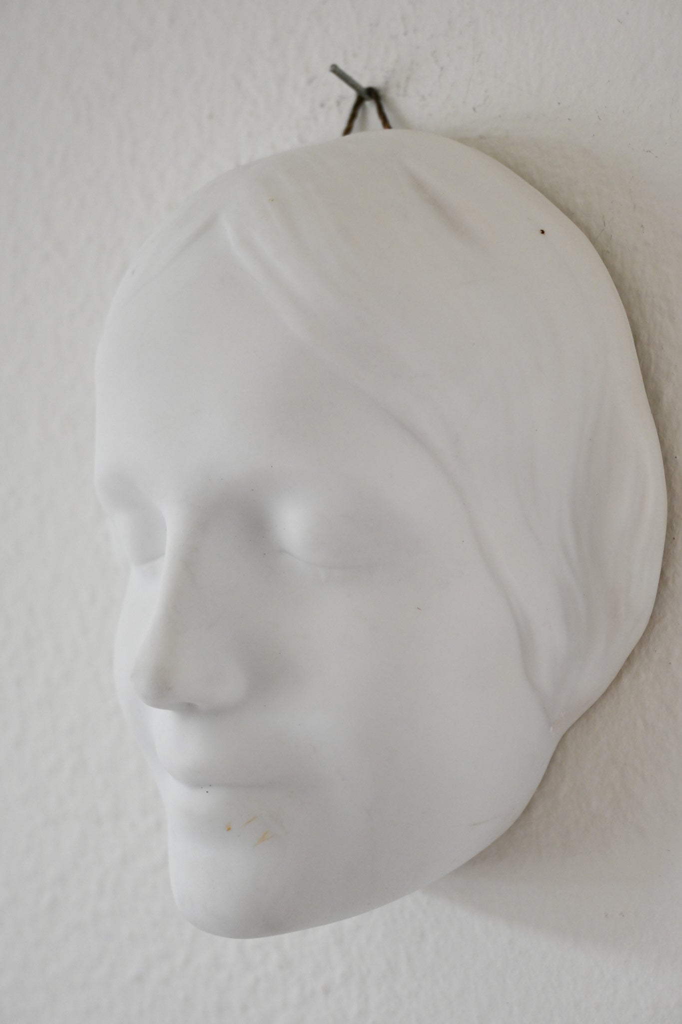 Väggrelief L'Inconnue de la Seine