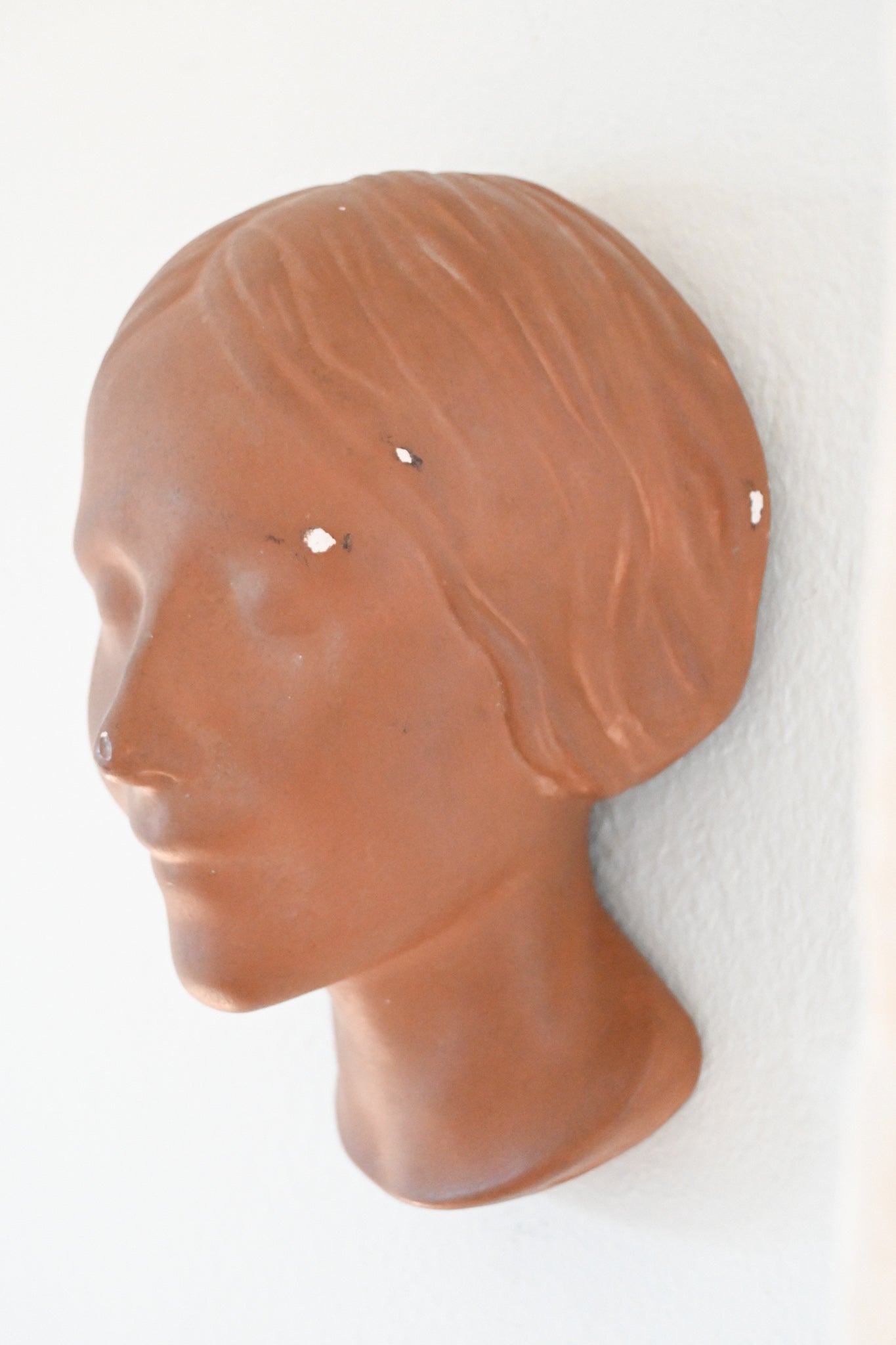 Väggrelief L'Inconnue de la Seine