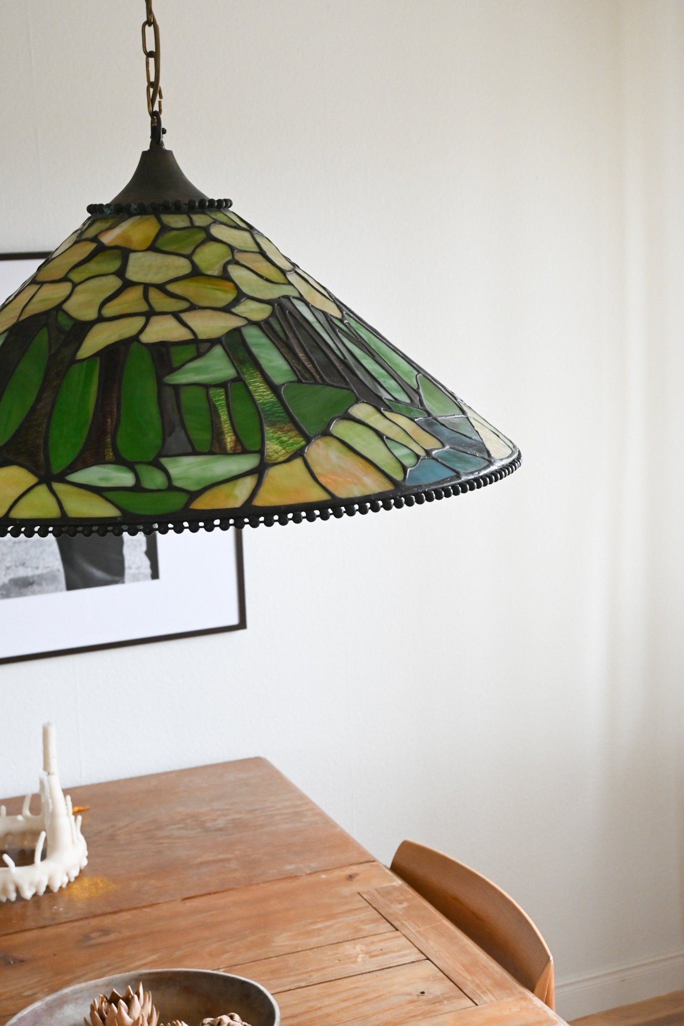 Taklampa Tiffany-stil