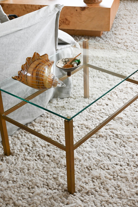 Sidobord Glas
