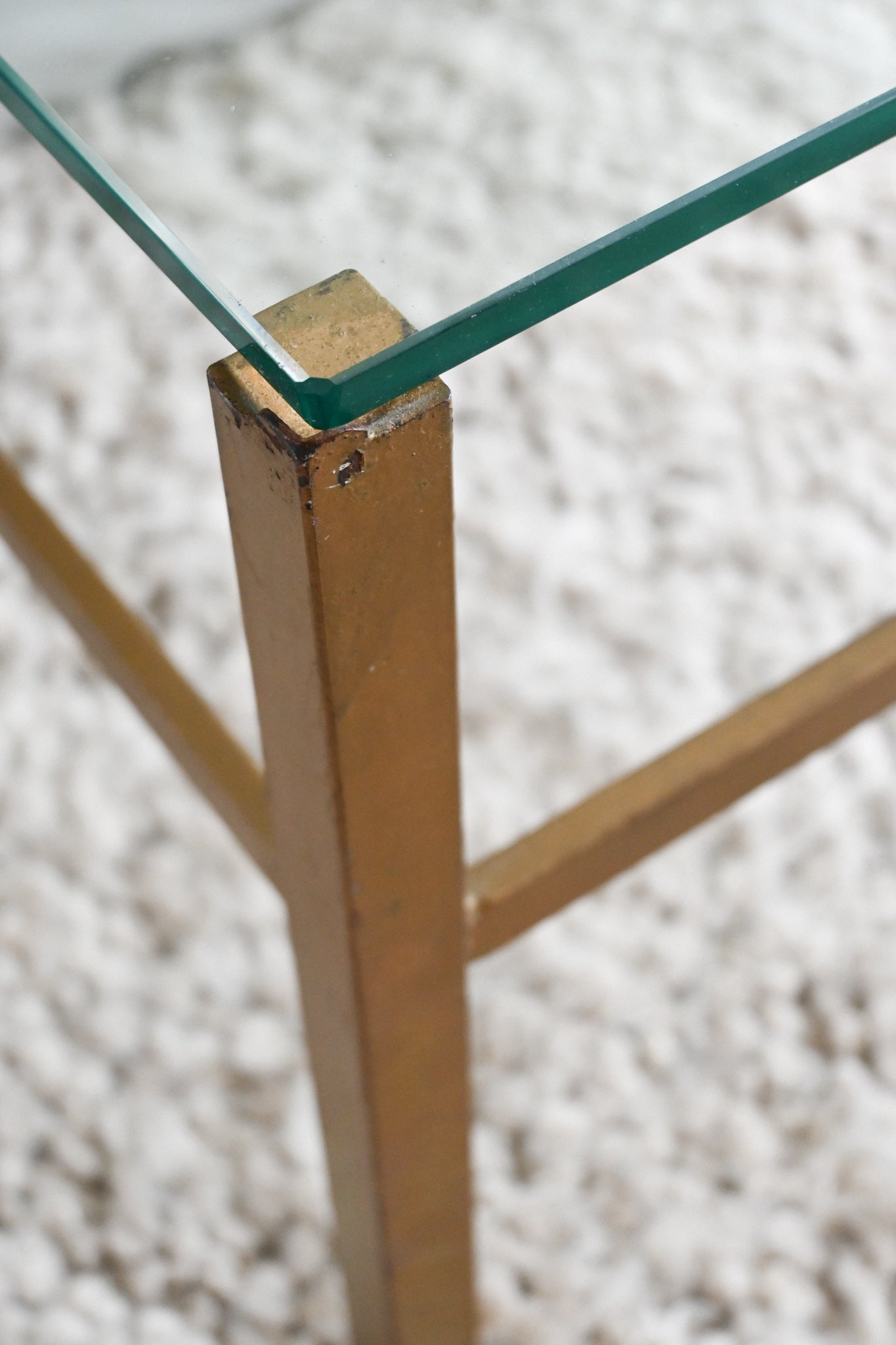 Sidobord Glas
