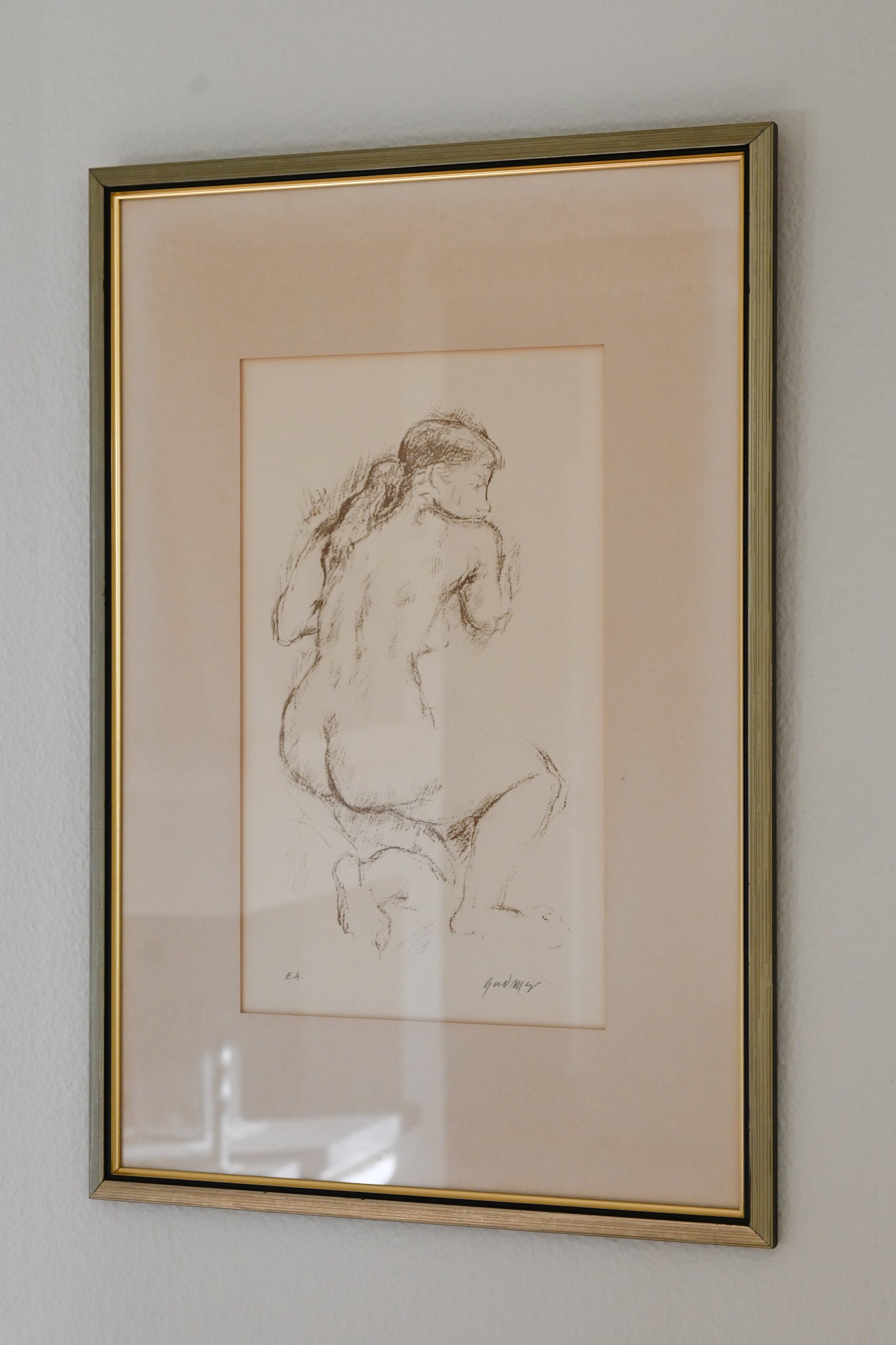 Litografi Gudmar Olovson