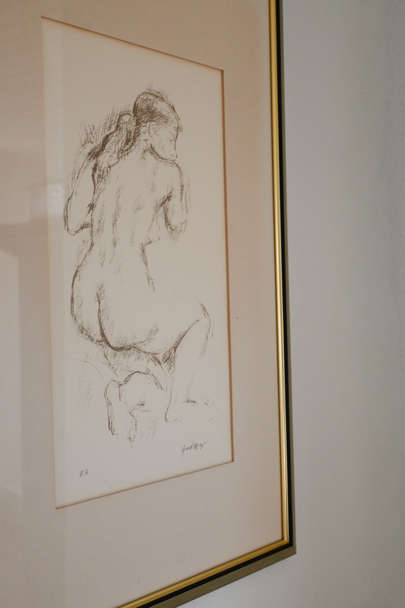 Litografi Gudmar Olovson