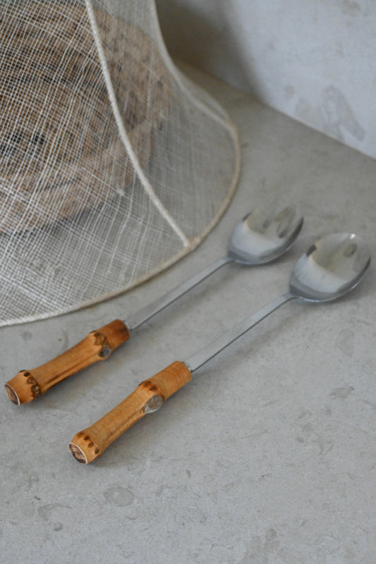 Salladsbestick Bambu