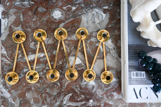 Ljusstake Margareta Mässing