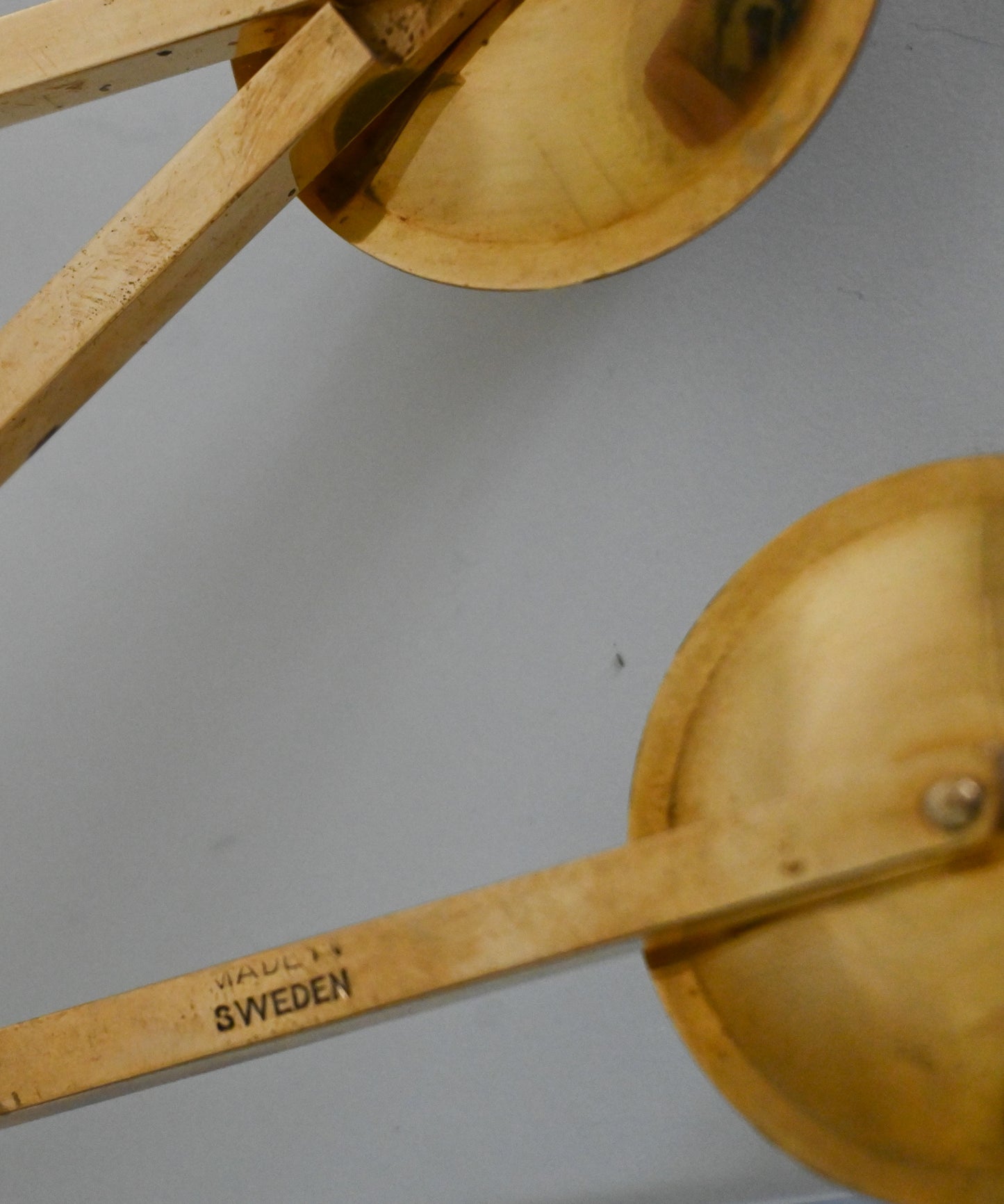 Ljusstake Margareta Mässing