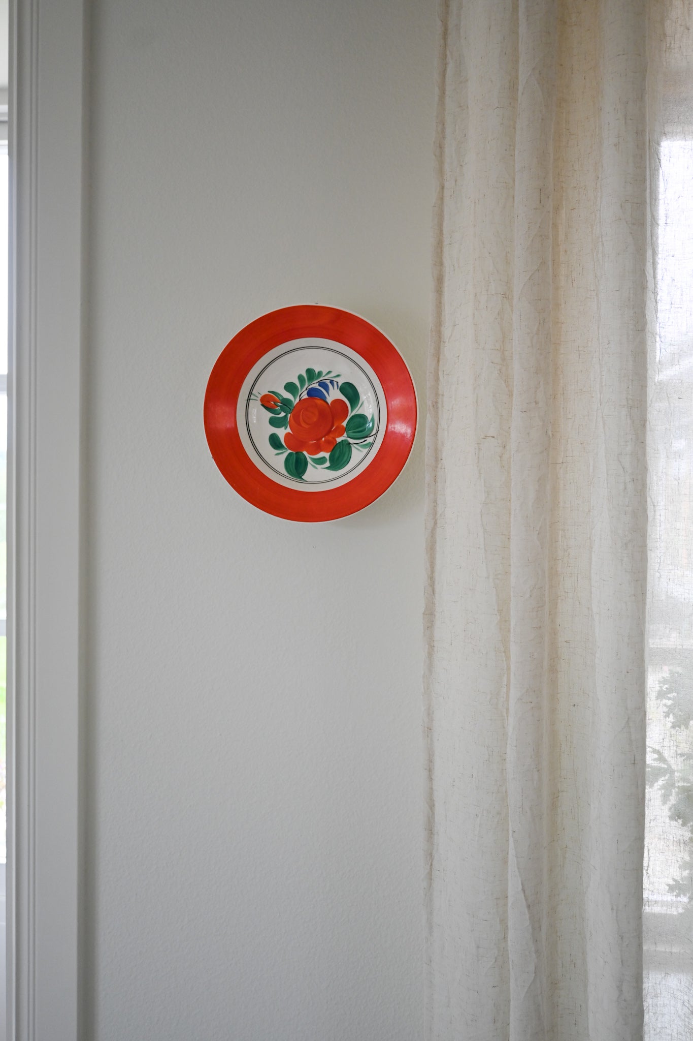 Väggtallrik Ungersk Folk Art