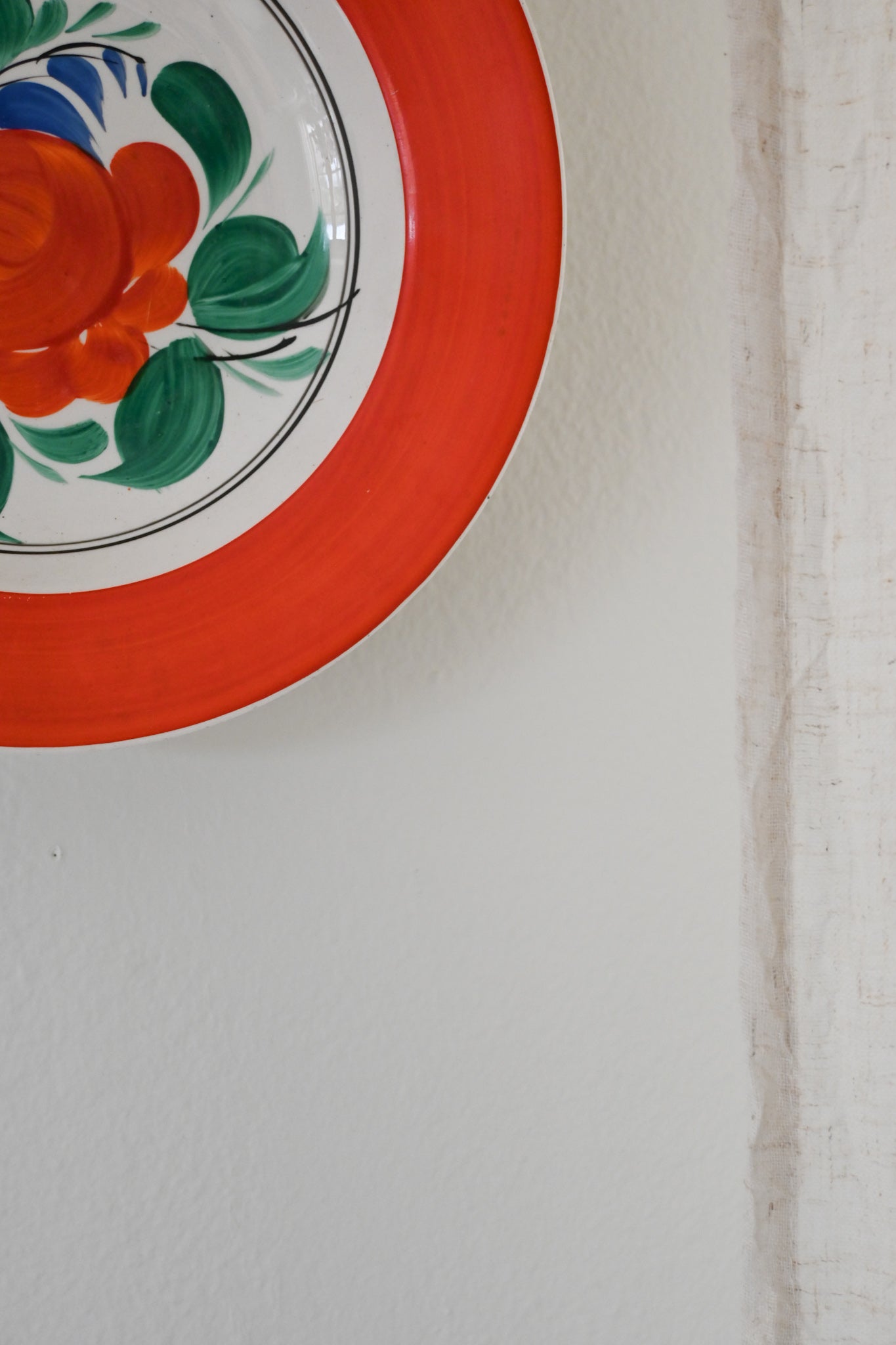 Väggtallrik Ungersk Folk Art