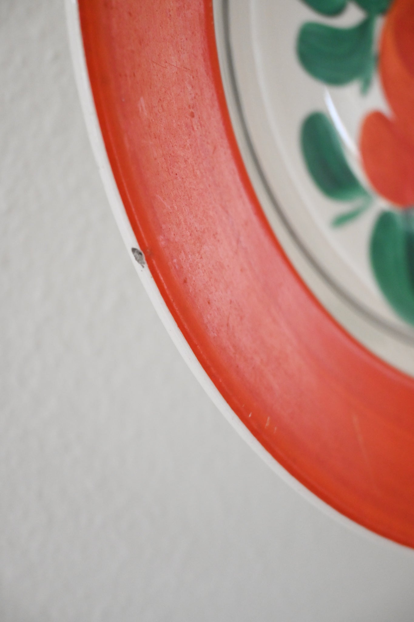 Väggtallrik Ungersk Folk Art