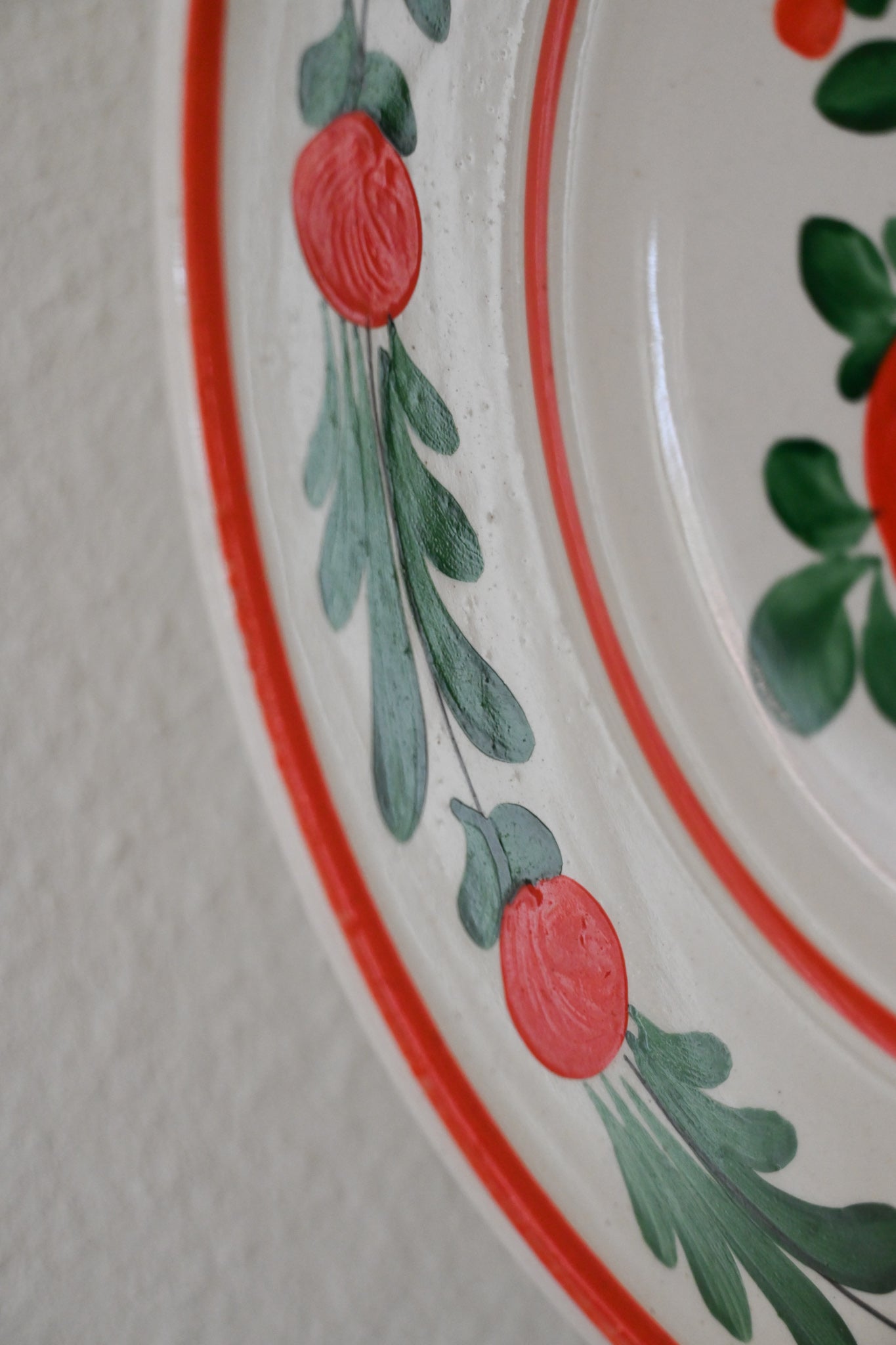 Väggtallrik Ungersk Folk Art