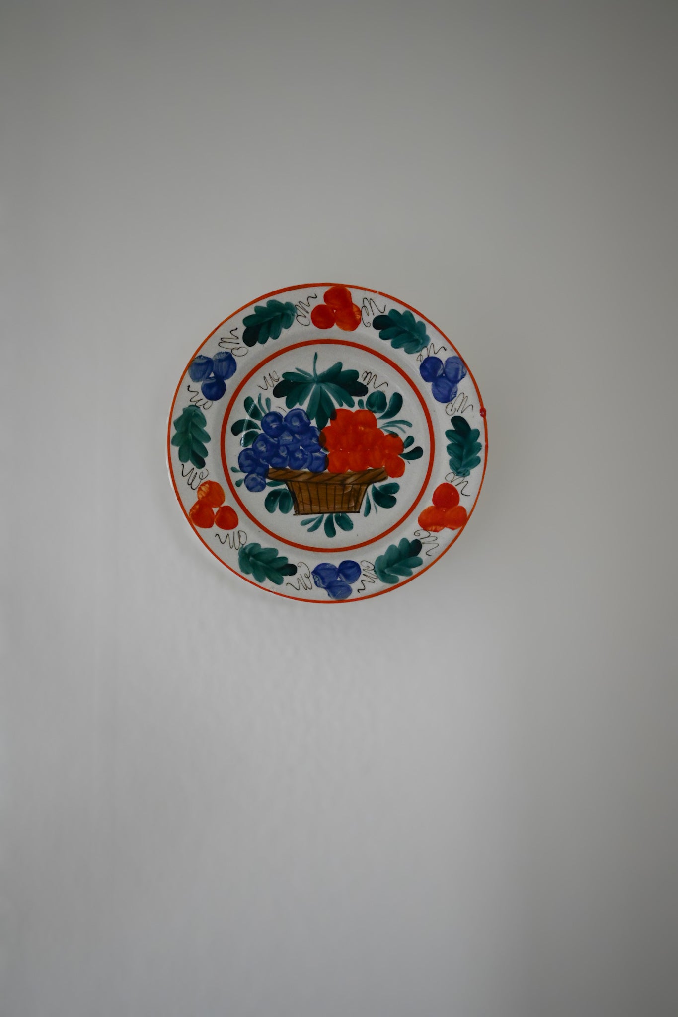 Väggtallrik Ungersk Folk Art