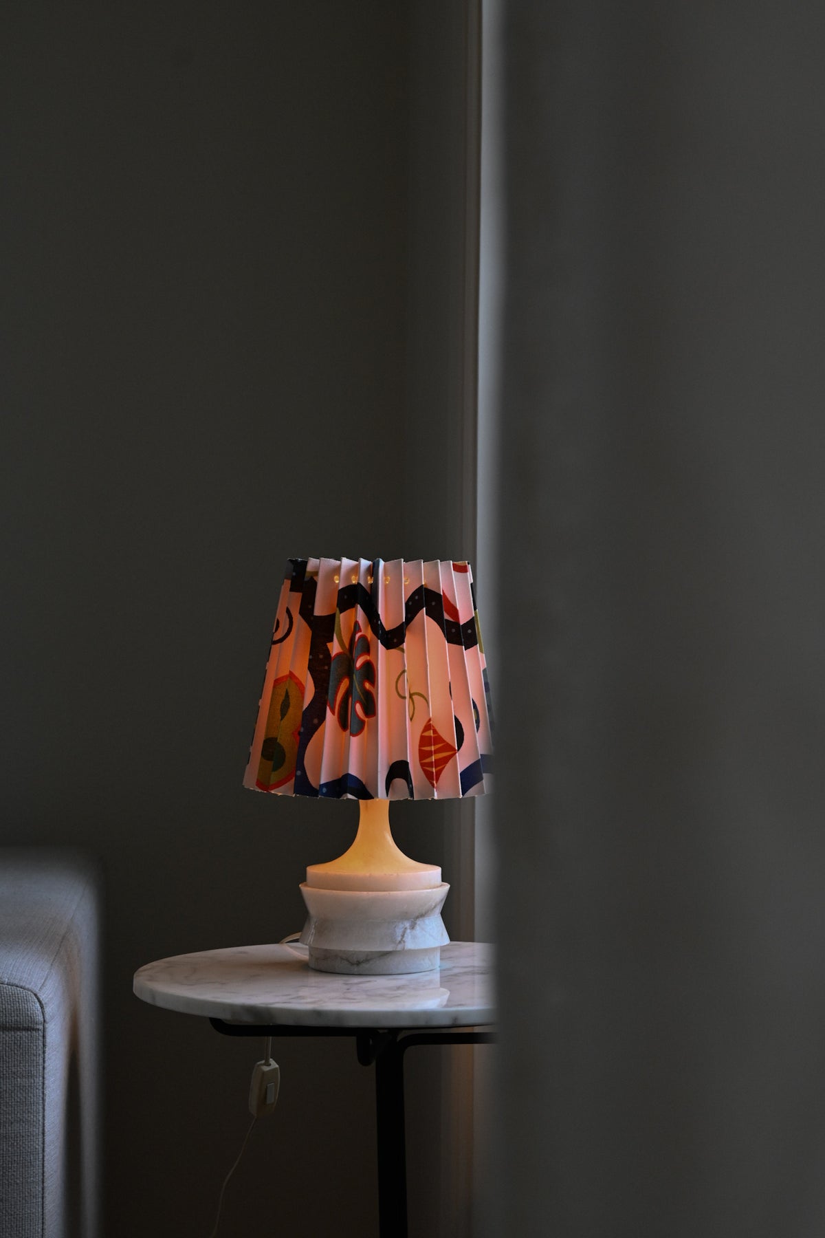 Bordslampa Marmor