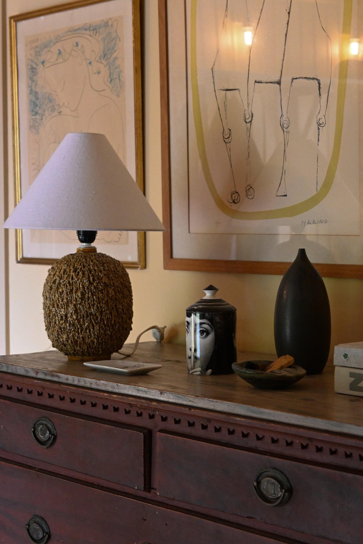 Bordslampa Chamotte Gunnar Nylund