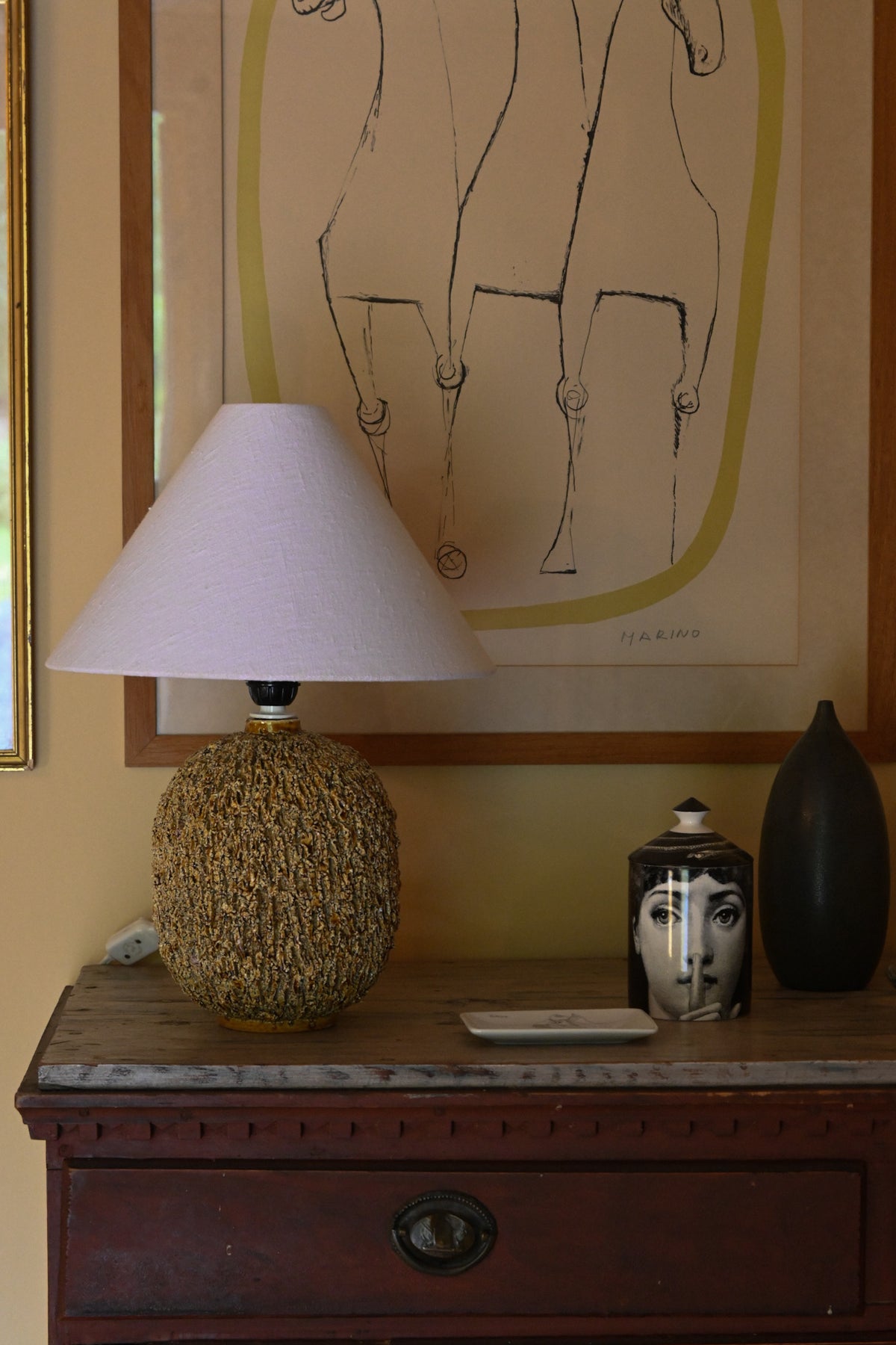 Bordslampa Chamotte Gunnar Nylund