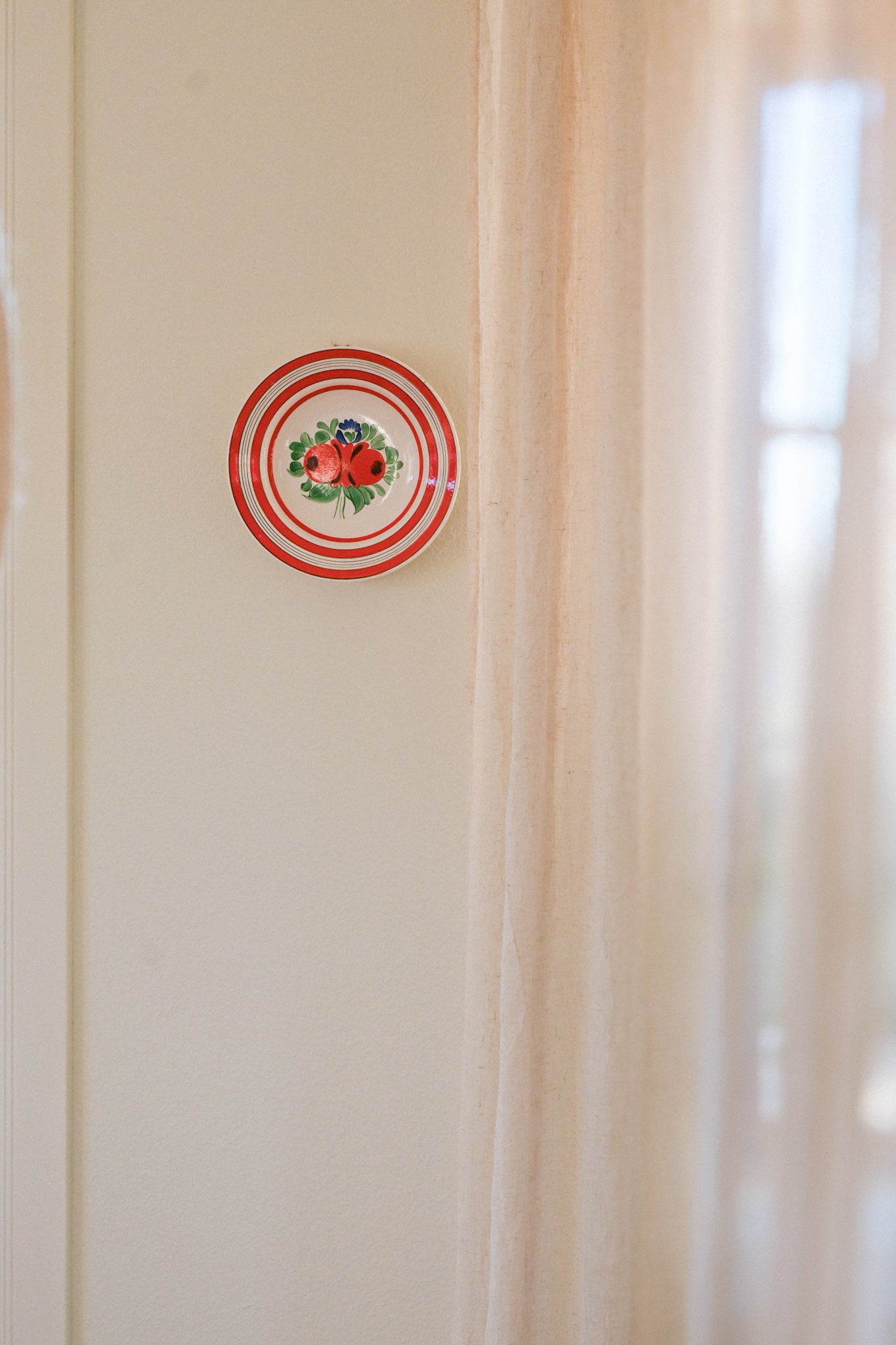 Väggtallrik Ungersk Folk Art