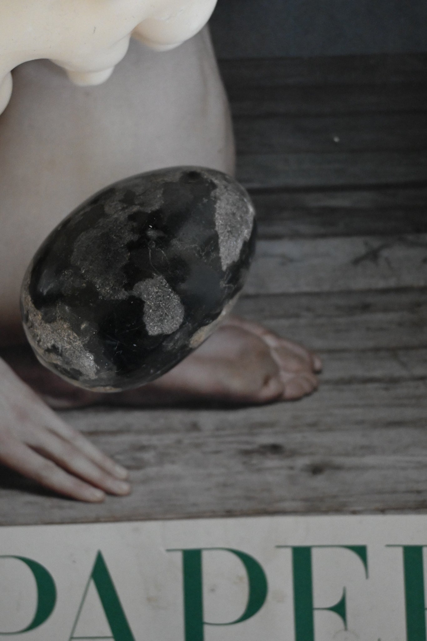 Dekorationsägg Sten