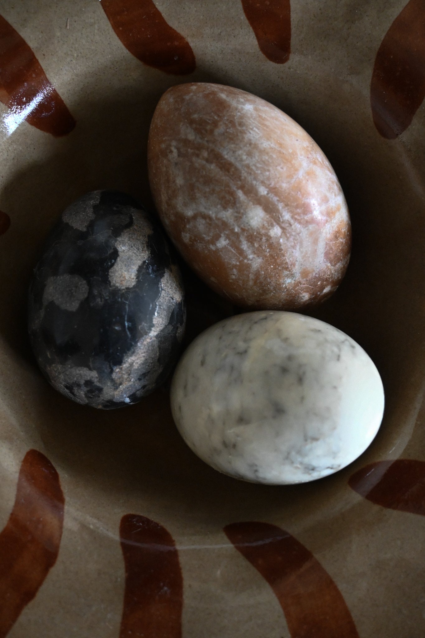 Dekorationsägg Sten