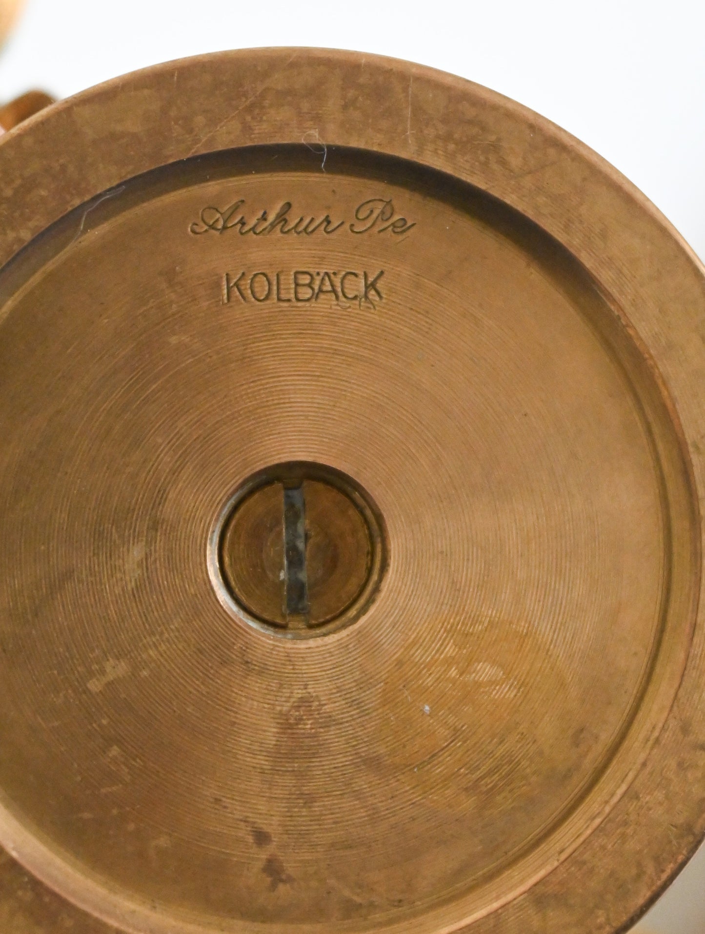 Ljusstake Mässing Arthur Pe Kolbäck