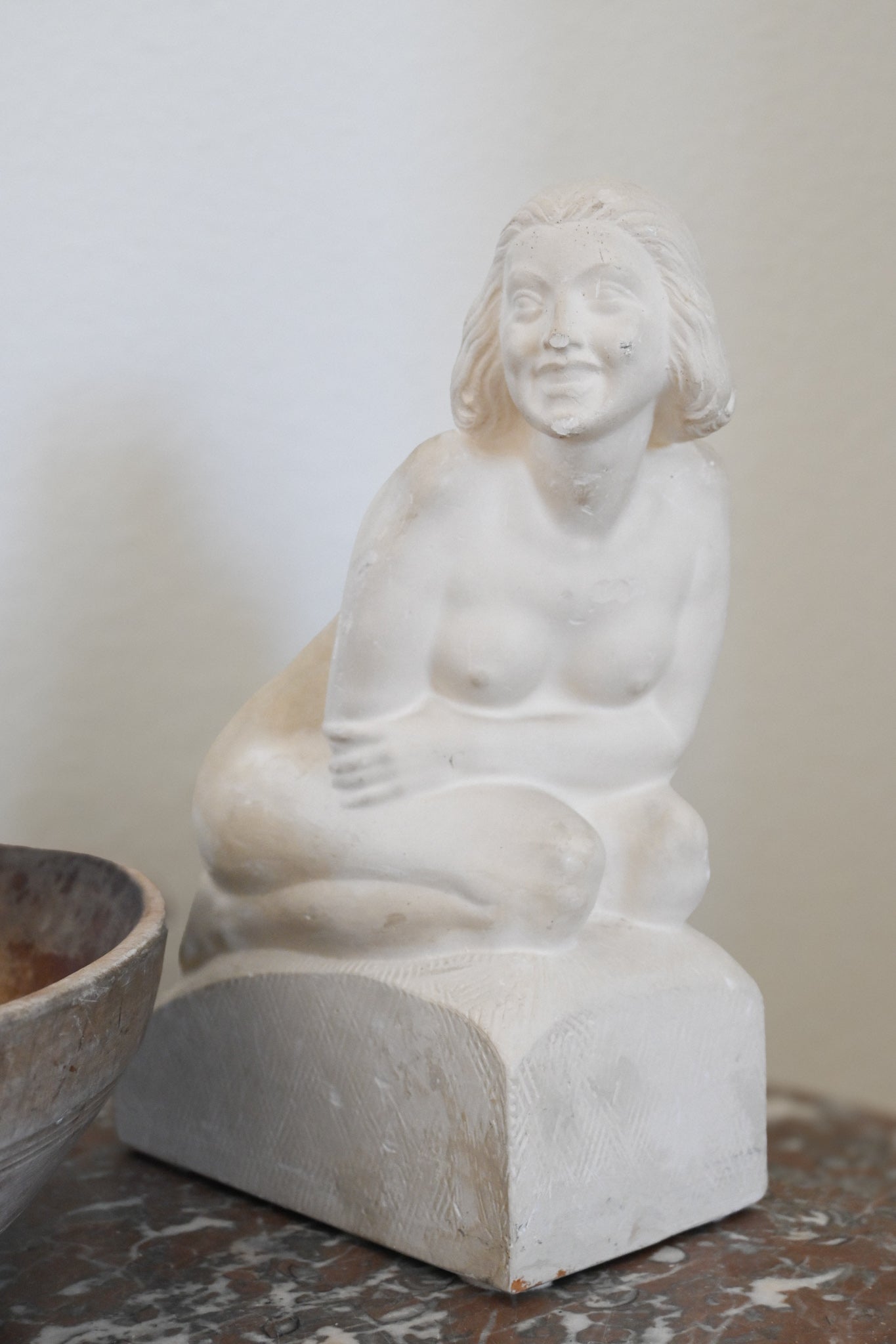 Skulptur " En solstund"