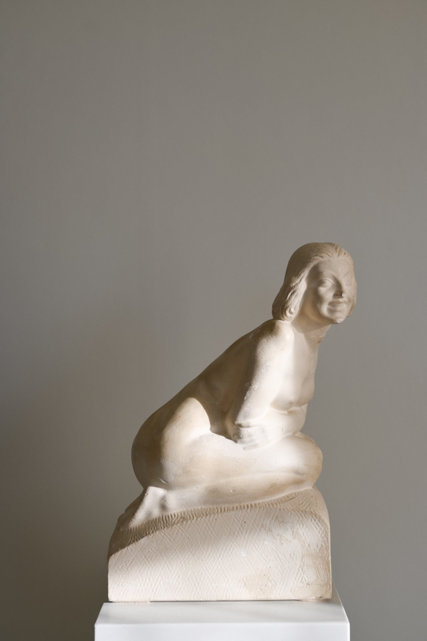 Skulptur " En solstund"