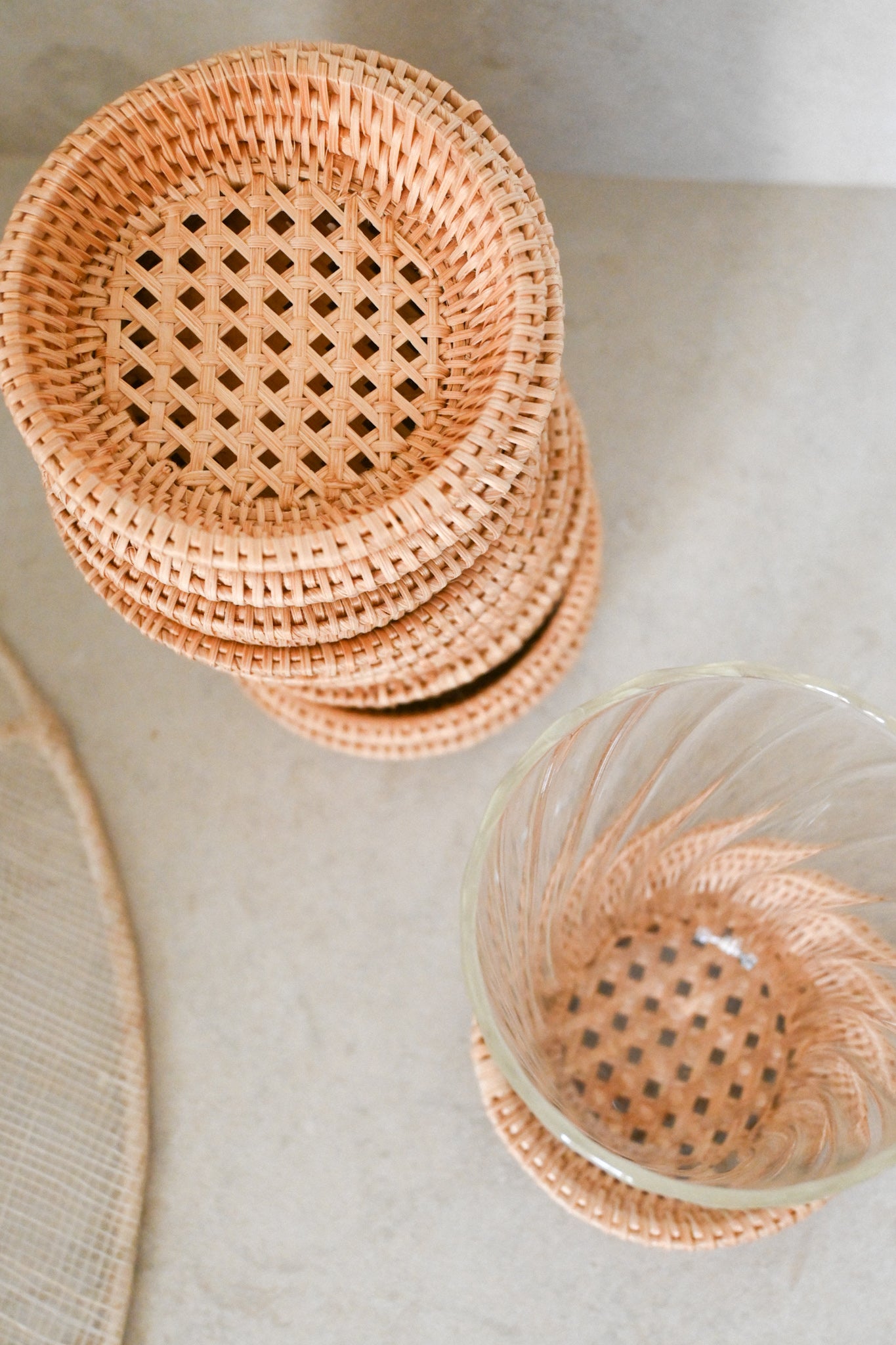 Glasunderlägg Rotting