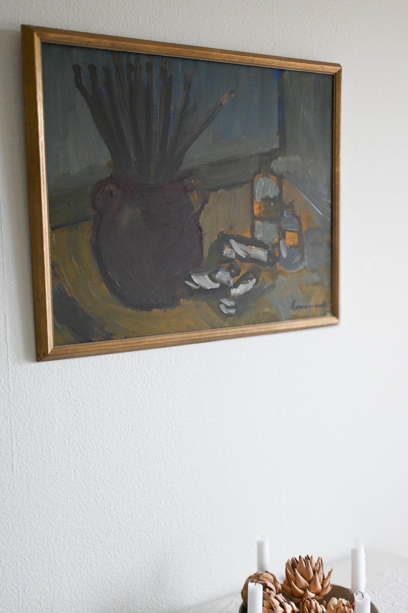 Oljemålning