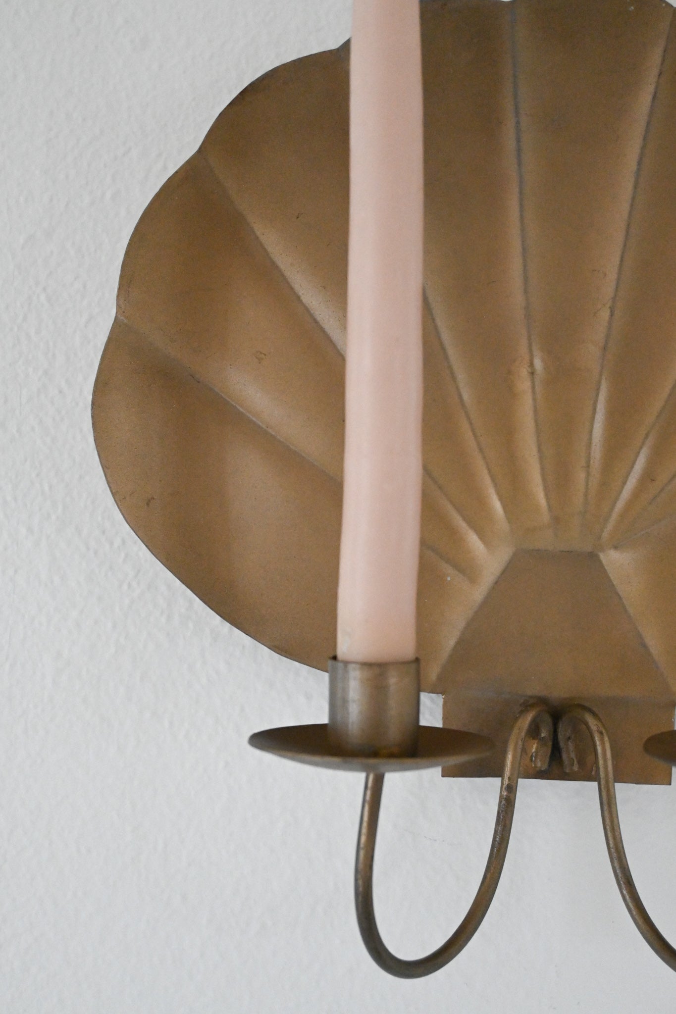 Väggljusstake Snäcka