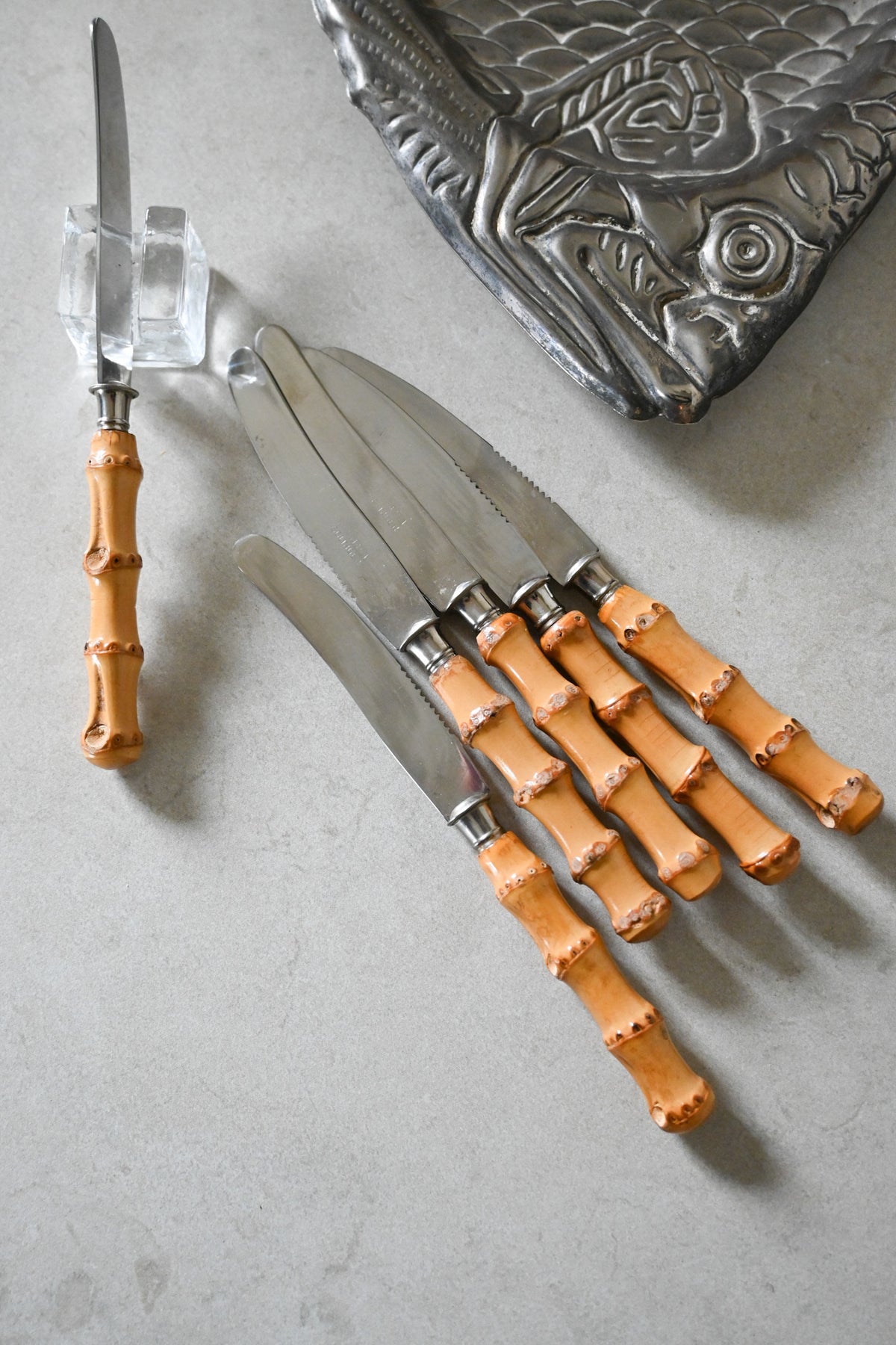 6 Knivar Bambu