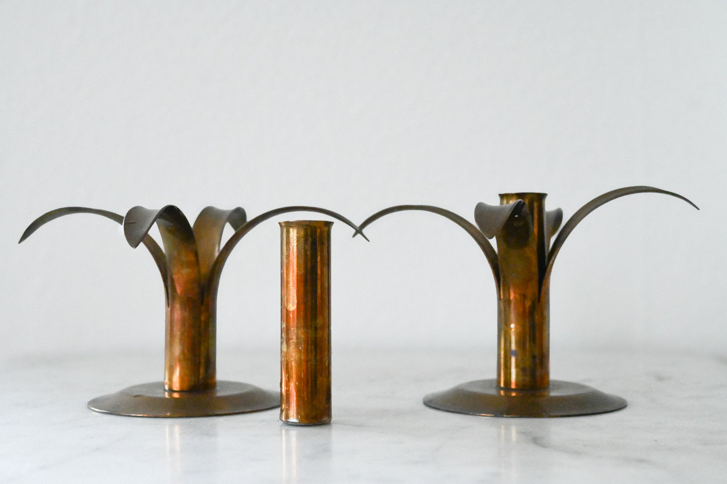 Ljusstake/Vas Mässing