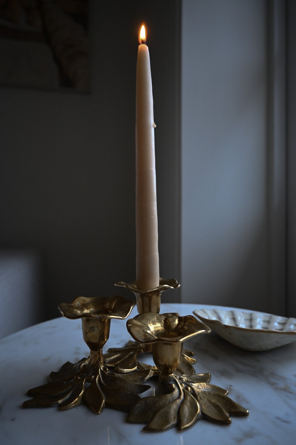 Ljusstake Mässing