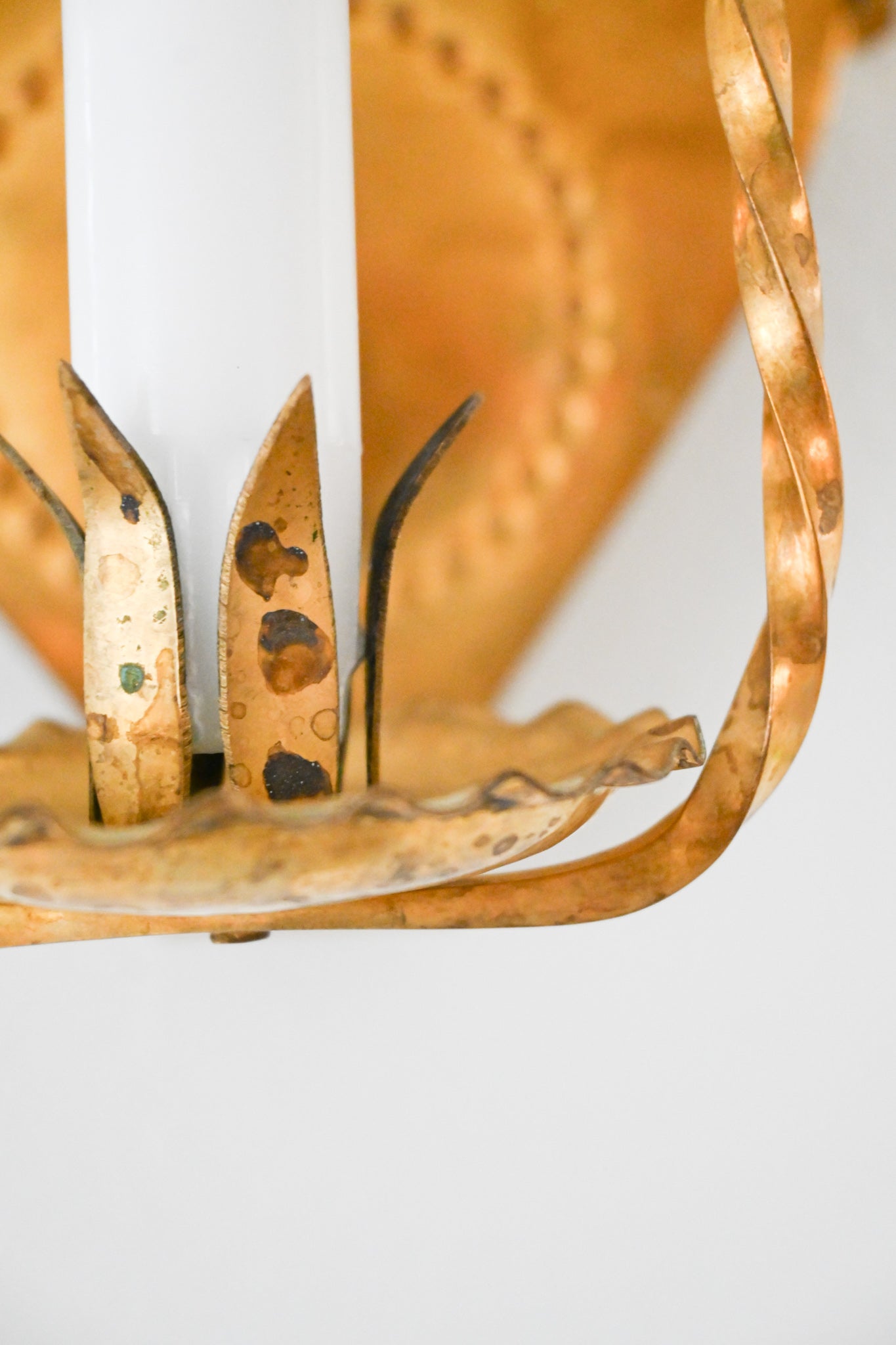 Väggljusstake Mässing