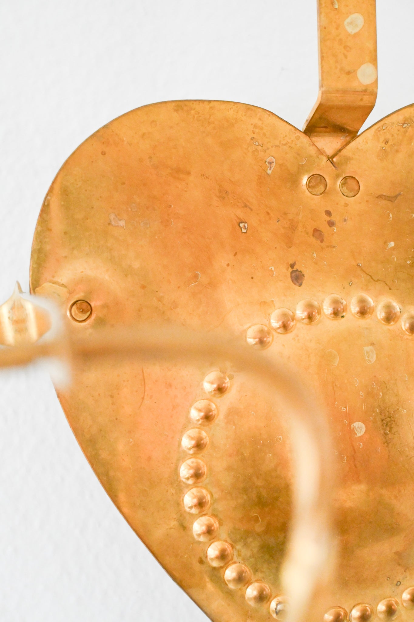 Väggljusstake Mässing