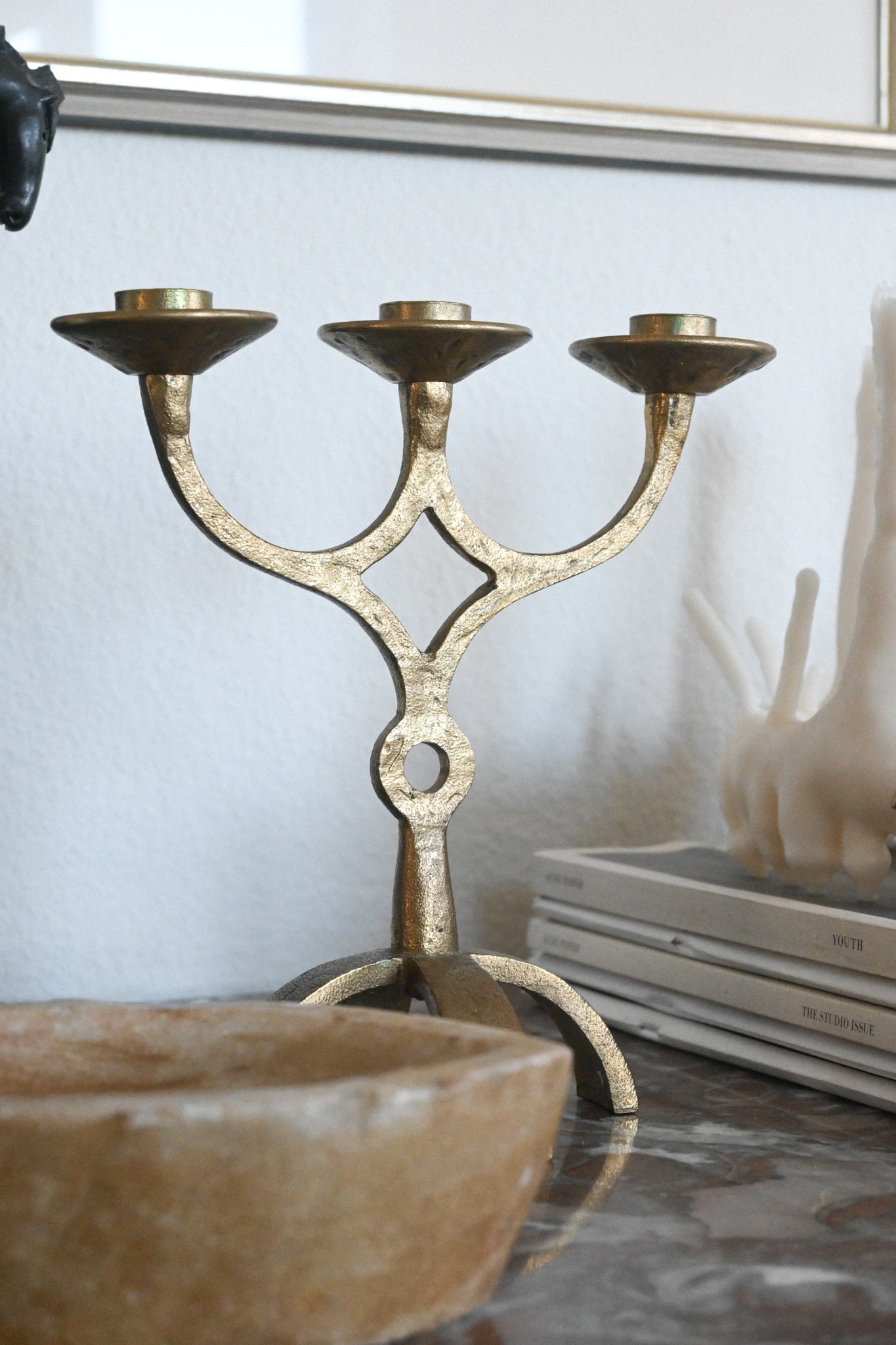 Ljusstake Mässing