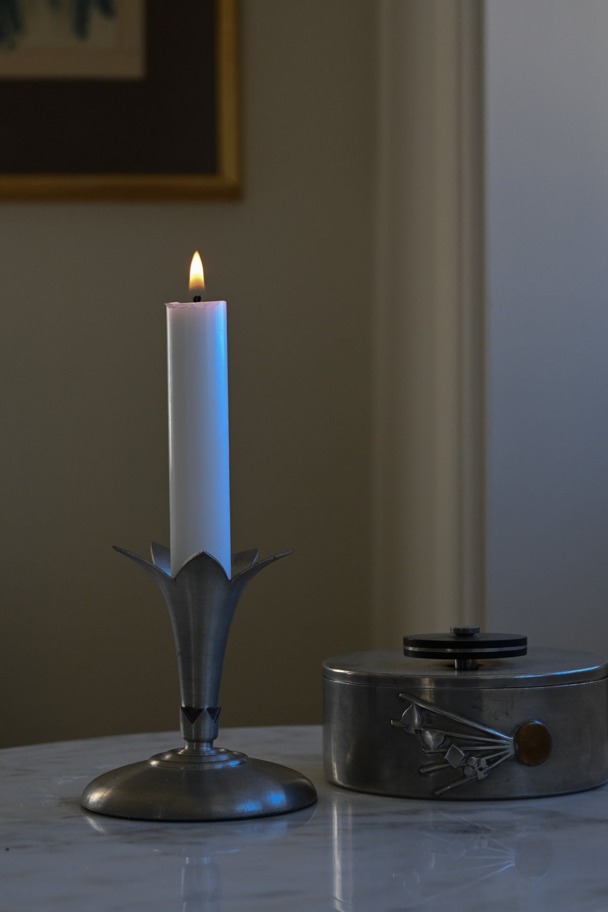 Ljusstake Tenn